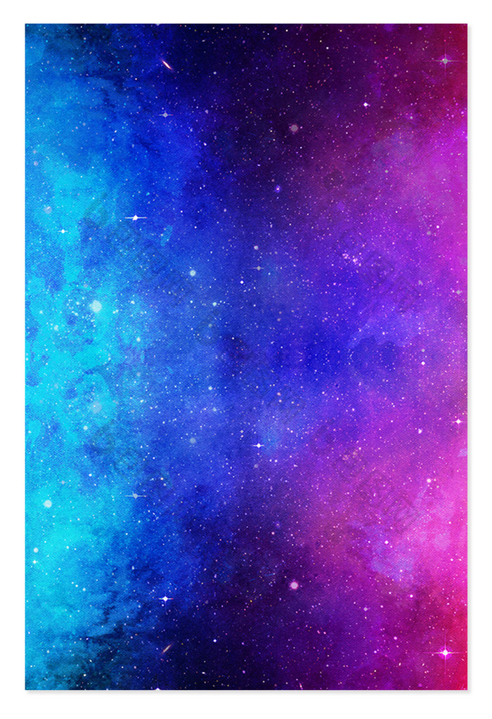 蓝紫色宇宙星空背景