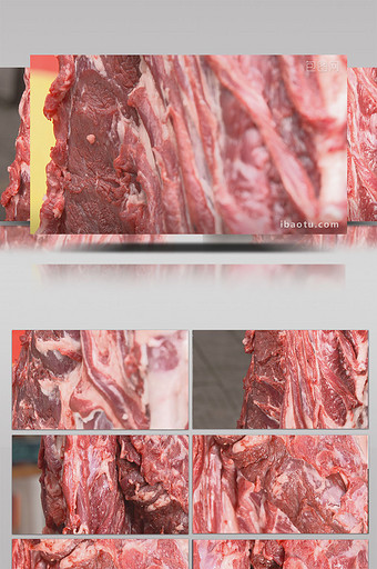 实拍四川丹棱成都麻羊肉羊排视频图片