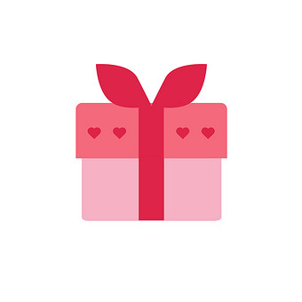 礼盒图标路径动画icon动效