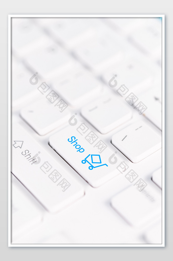 在线购物创意键盘图片图片