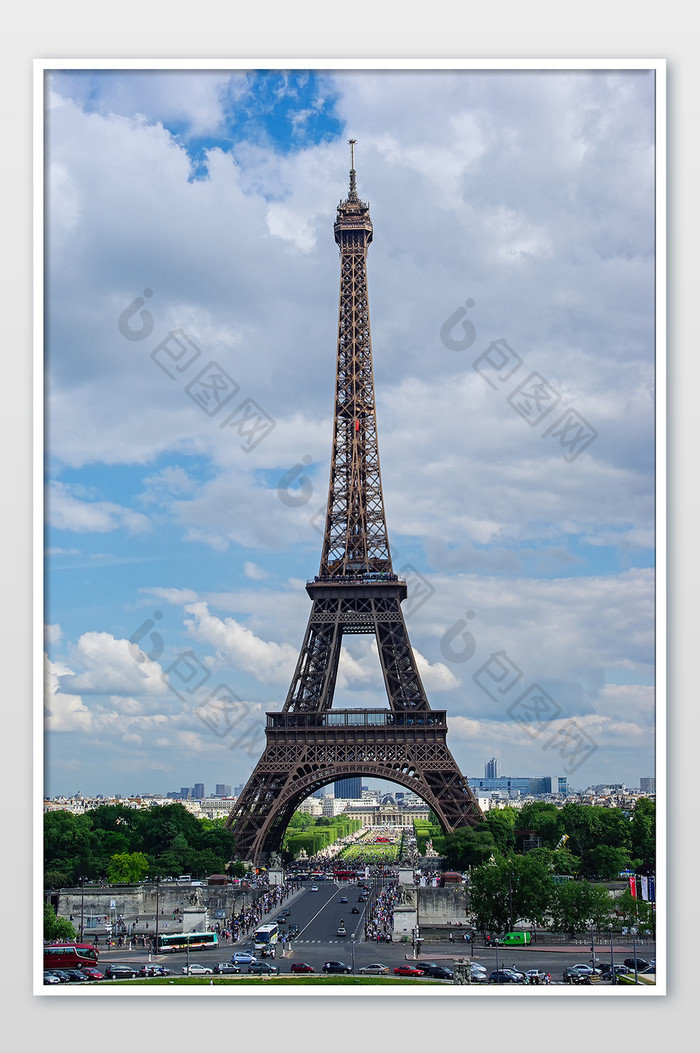 法国巴黎埃菲尔铁塔摄影图片