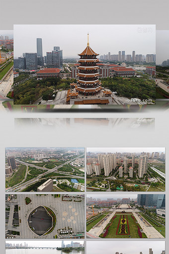 大气厦门旅游风景企业宣传航拍素材4K图片