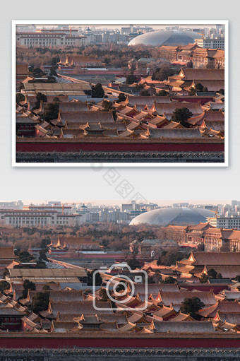 北京传统建筑中国风故宫东宫摄影图图片