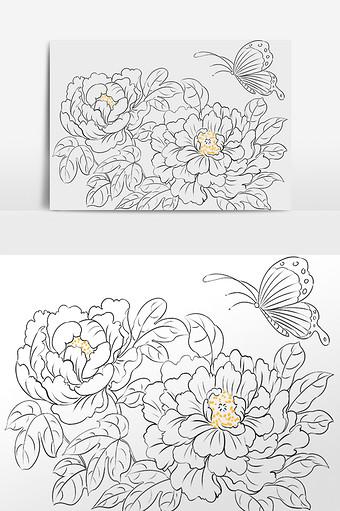 高清图片 蝴蝶图画图片本素材所属分类为广告设计 ,主要用途为手绘