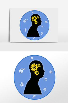 脑力智力聪明大脑头脑风暴