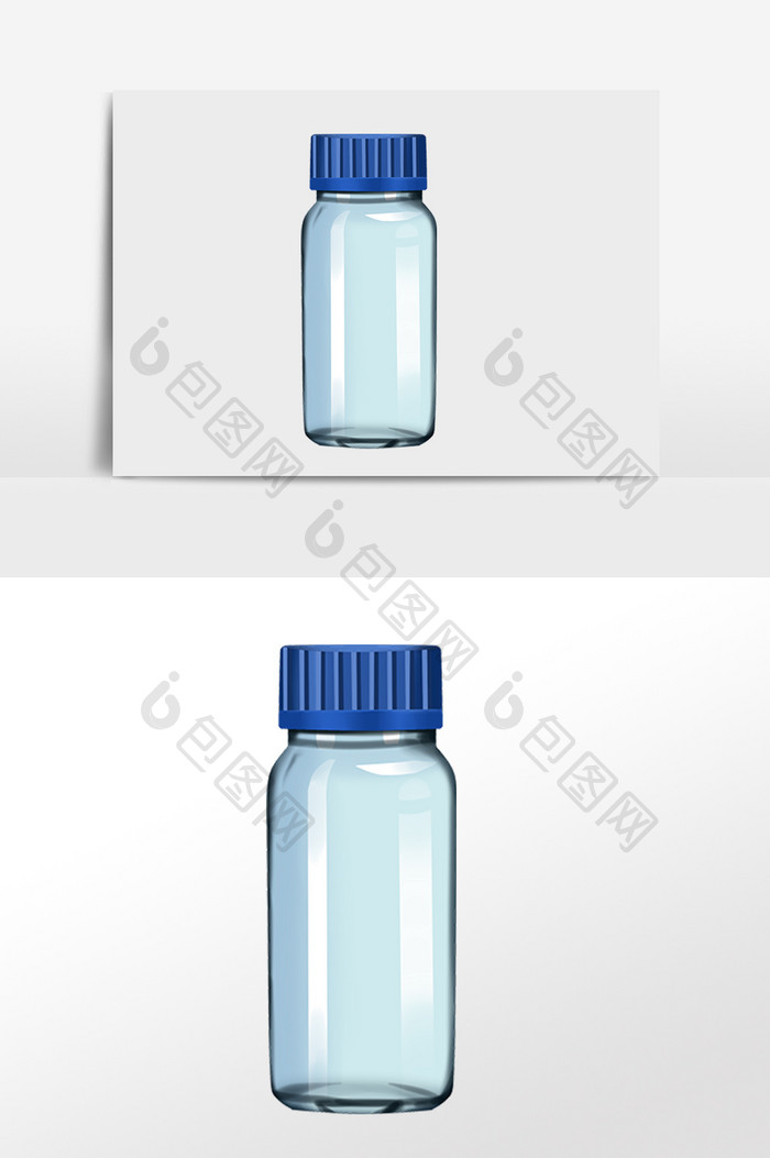 瓶子塑料透明瓶子