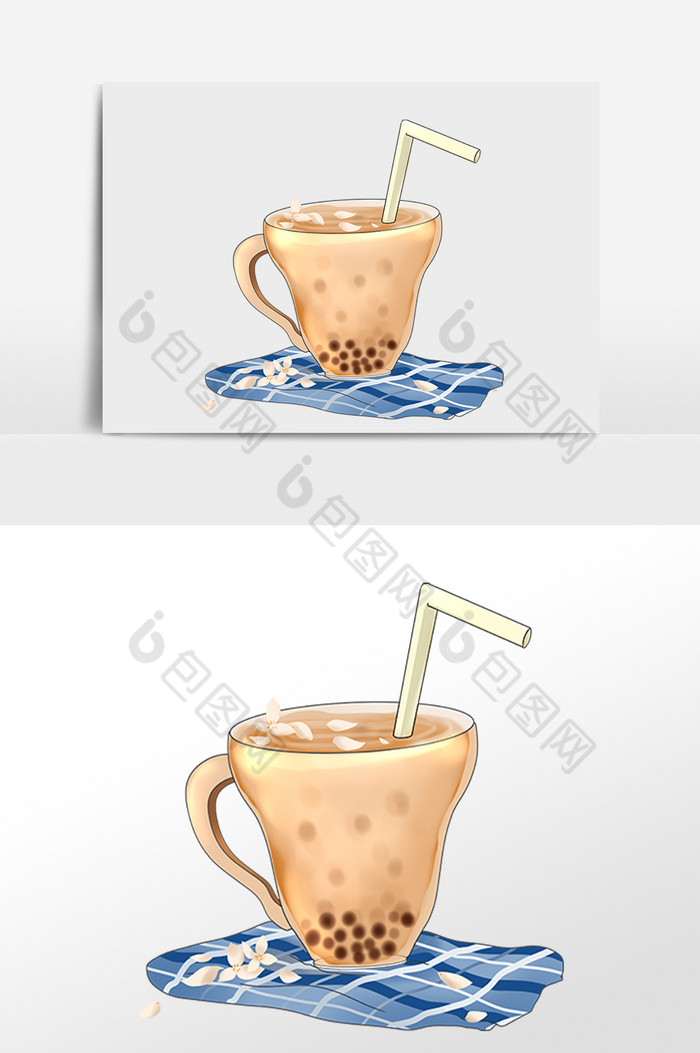 茶饮饮品奶茶水果图片图片