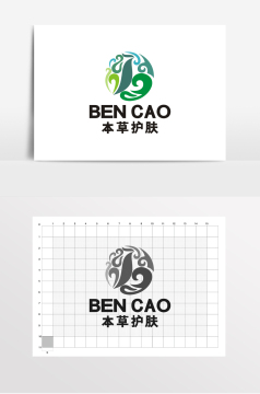 小鸟护肤品整形医院美容logo标志vi