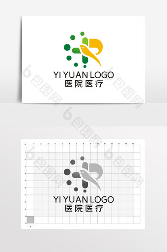 医疗器械医院医疗机构LOGO标志VI图片