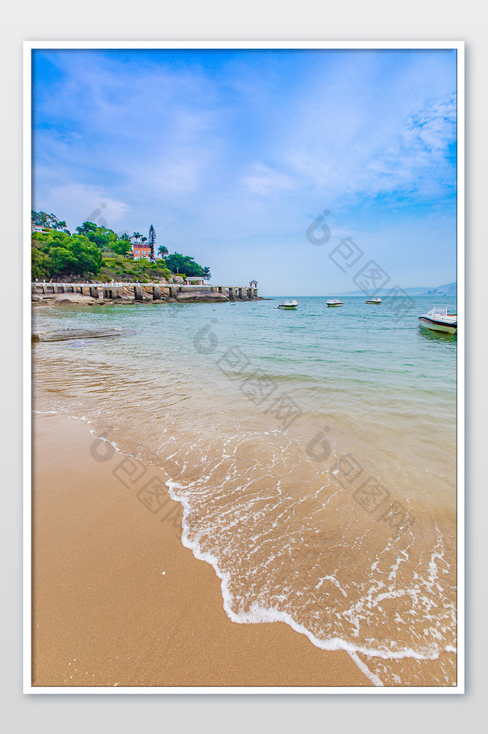 厦门沙滩海滩网红景点的摄影图图片图片