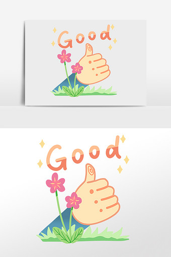 本素材所属分类为大拇指广告设计 ,主要用途为手绘卡通,尺寸为 3000