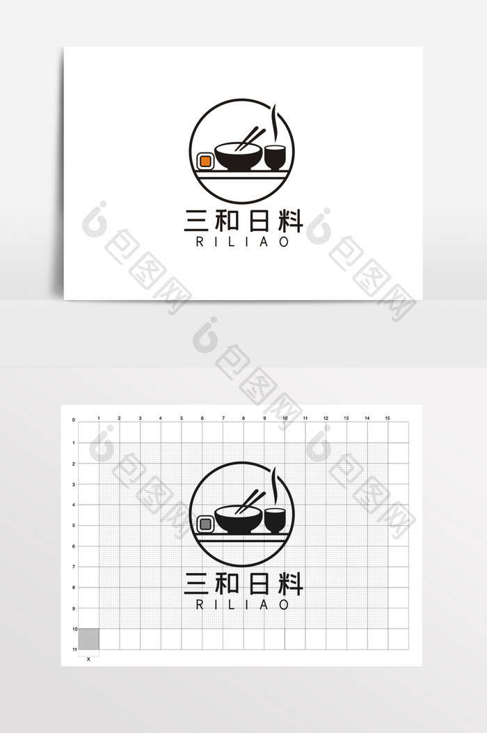 日本料理日系酒馆LOGO标志VI