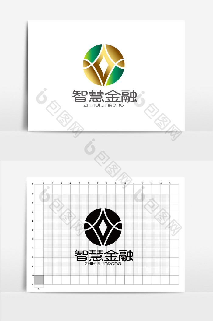 时尚创意智慧金融行业LOGO