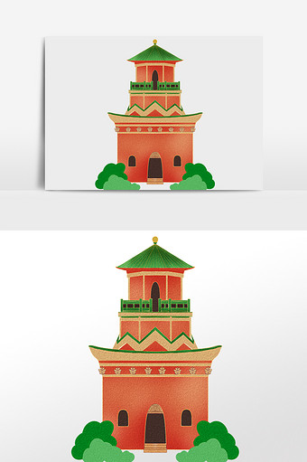 寺庙佛塔古寺佛教