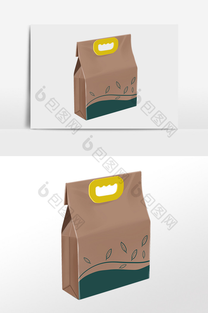 纸袋子食品包装袋