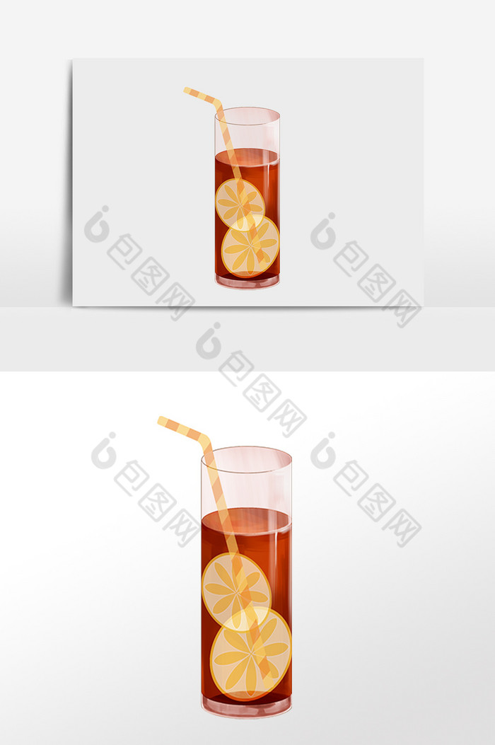 茶饮饮品柠檬红茶图片图片