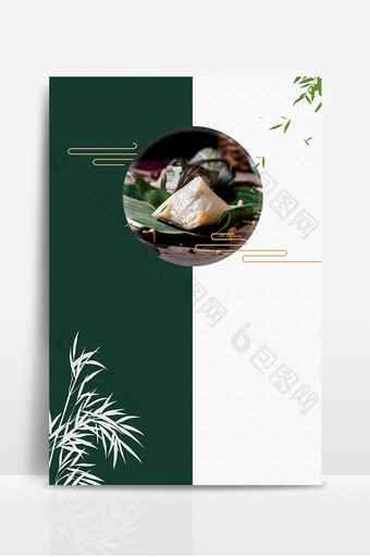 中国风传统节日美食端午节粽子背景图片