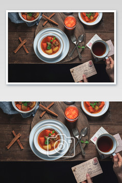 美食杂志美食海报美食专题