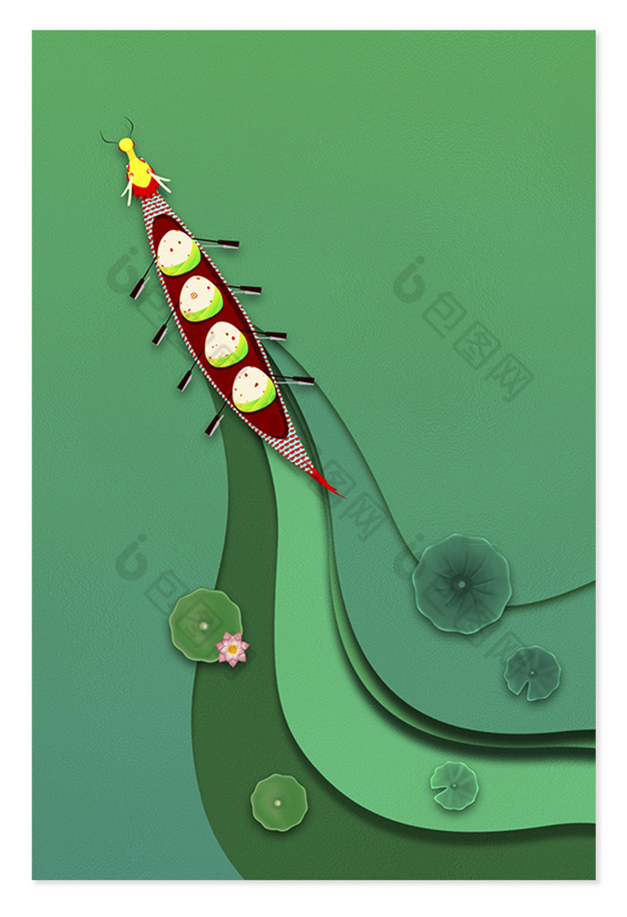 包图网提供精美好看的端午节赛龙舟图片素材免费下载,本次作品主题是