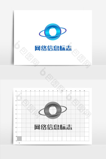 网络信息字母o标志图片