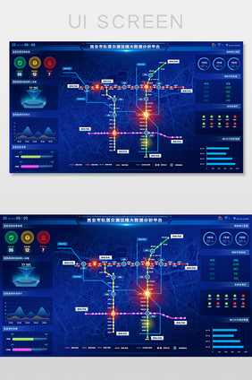 城市交通运营可视化大数据分析平台