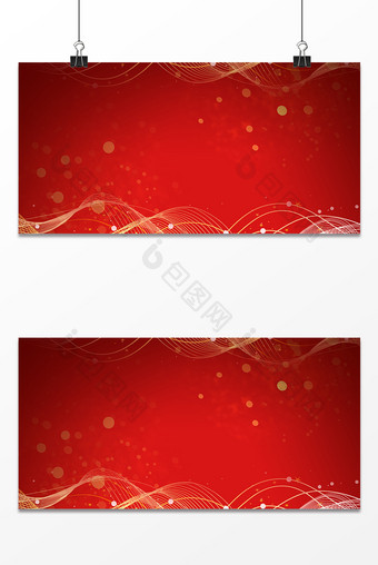 光束简约大气党建风格红色背景图片