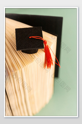 图书学士帽创意高考毕业图片