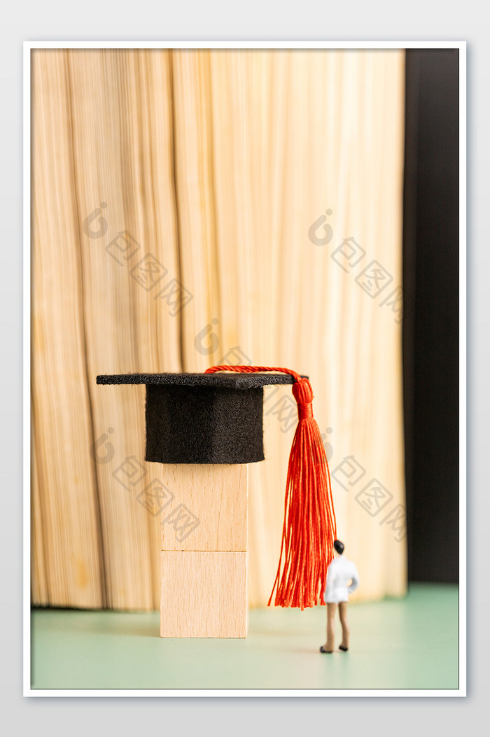 学士帽创意毕业高考升学毕业季图片