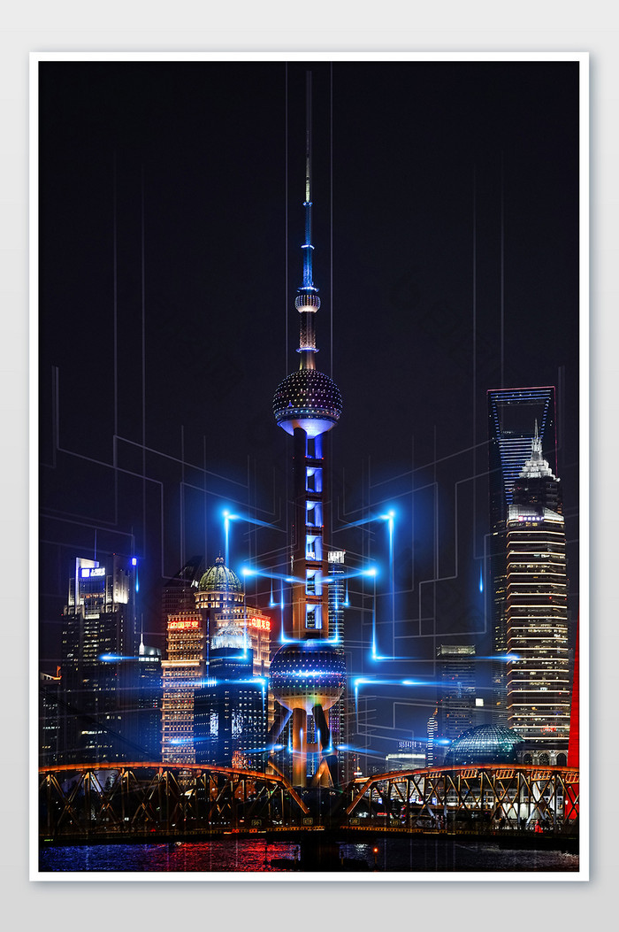 上海东方明珠科技现代城市图片摄影图