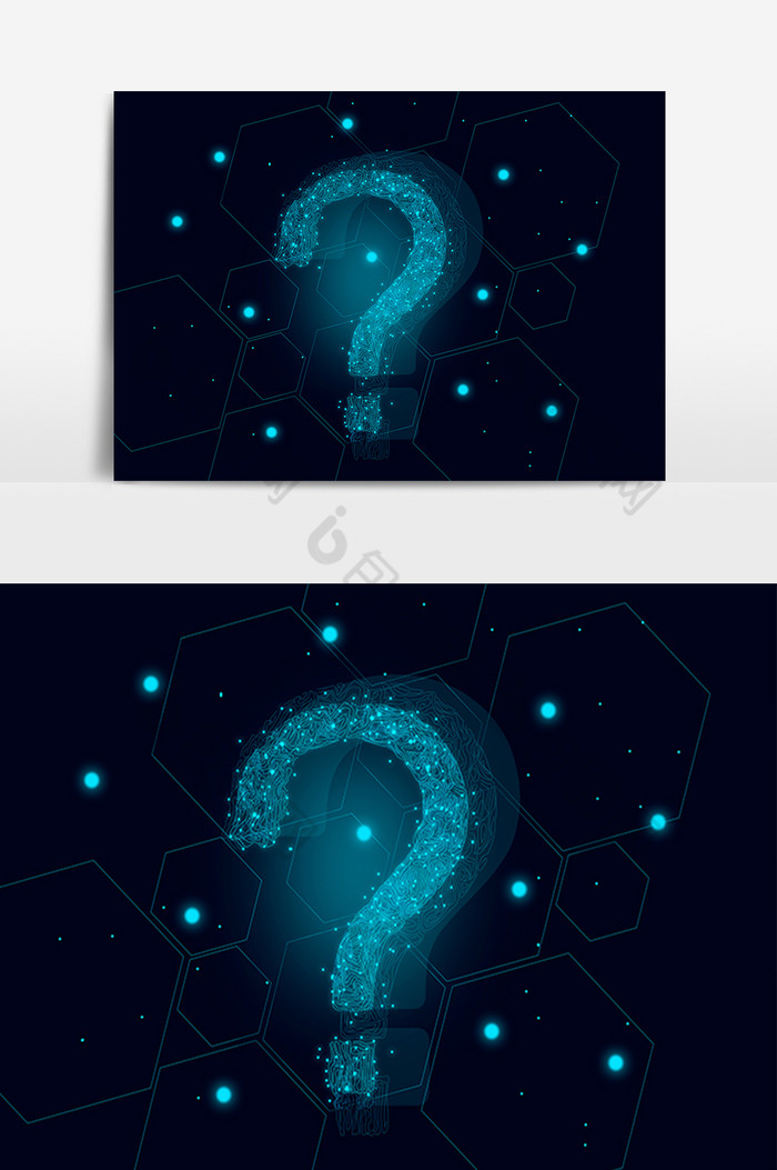 高科技科技问号图片图片