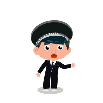 中国警察服装模型图片本素材所属分类为插画动图-gif ,主要用途为卡通