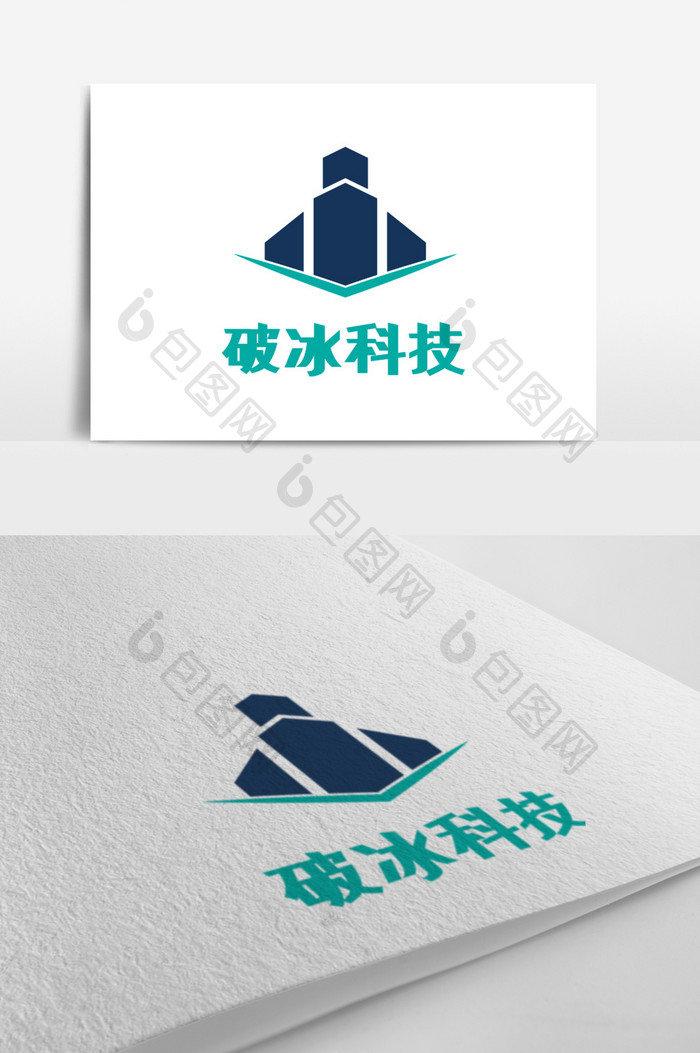 立体几何科技创意logo设计