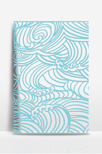 大海水滴海报设计-大海水滴设计图片-包图网