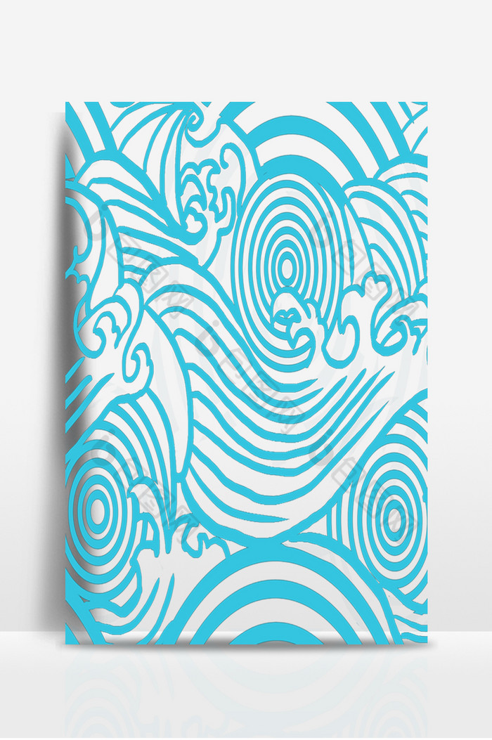 花纹纹理海浪大海图片