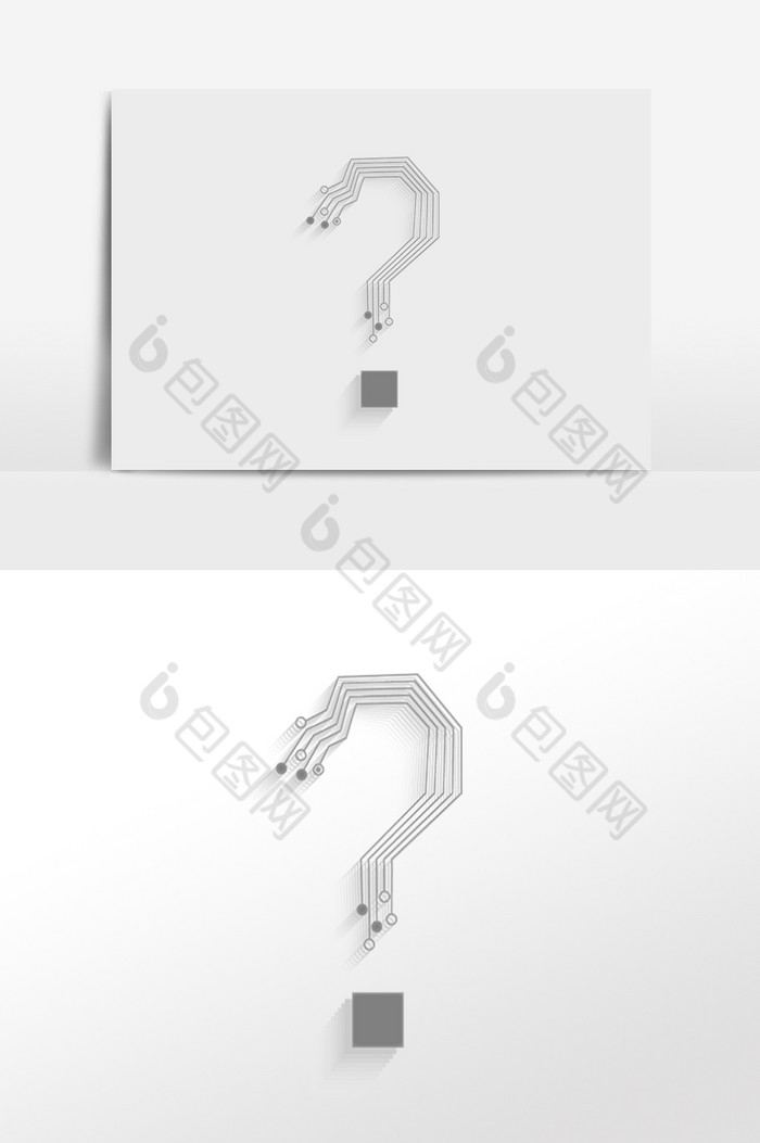 科技标志符号问号图片图片