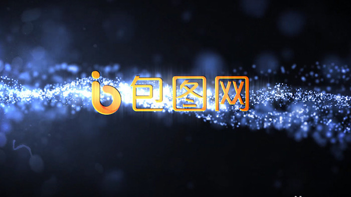 PR唯美粒子螺旋状快速演绎片头LOGO