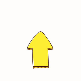 黄色指引箭头动态小元素
