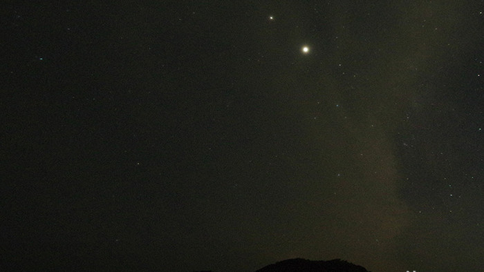 海岛浪漫星空延时摄影高清4K