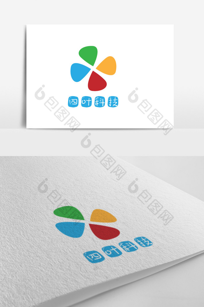 四叶草科技logo图片图片
