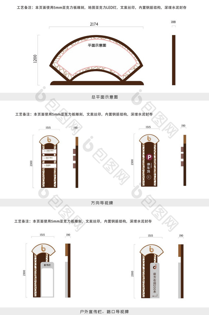 古镇景区全套vi导视