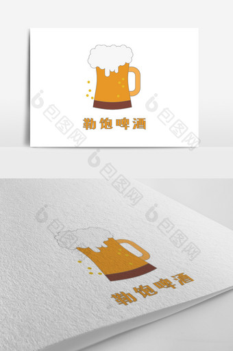卡通啤酒精酿饮品美食创意logo设计图片