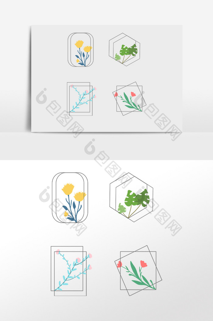 ins风现代简约挂画