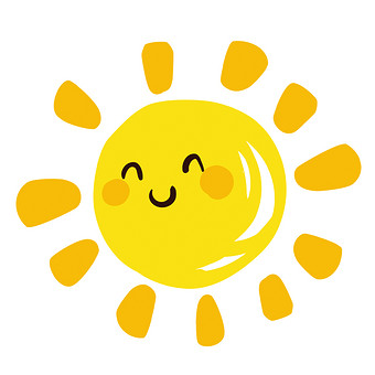 卡通小太阳小动画动态元素gif动图