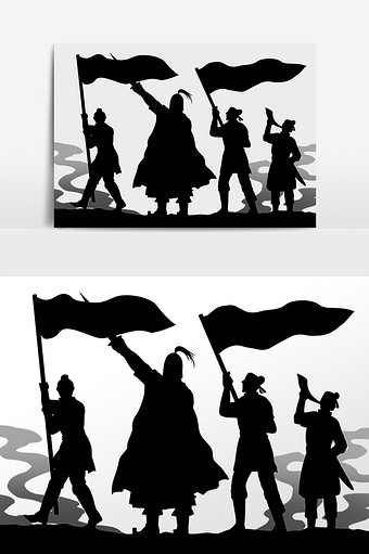 古代战场战争剪影