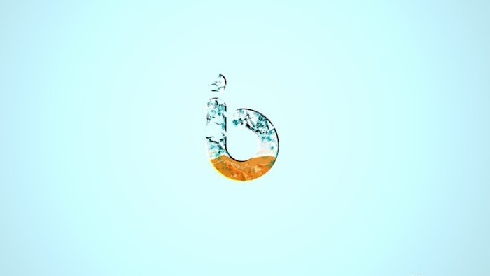 清新水滴果汁气泡Logo开场片头PR模板
