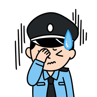 警察卡通图
