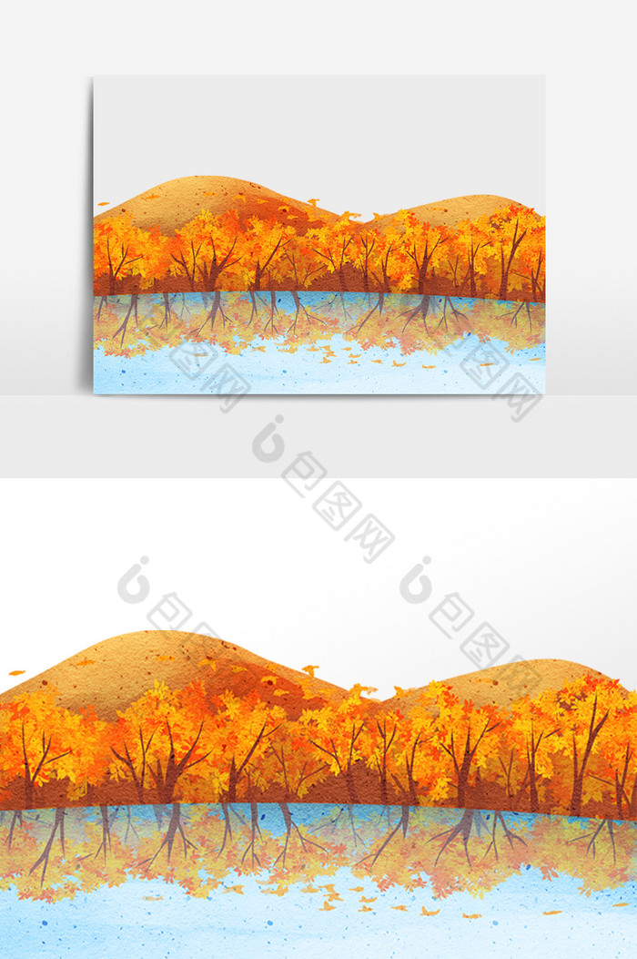 秋天秋季树林树木图片图片