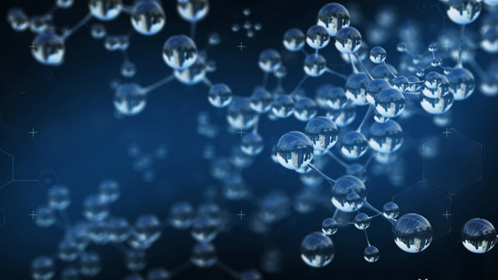 3D分子汇聚粒子logo动画AE模板