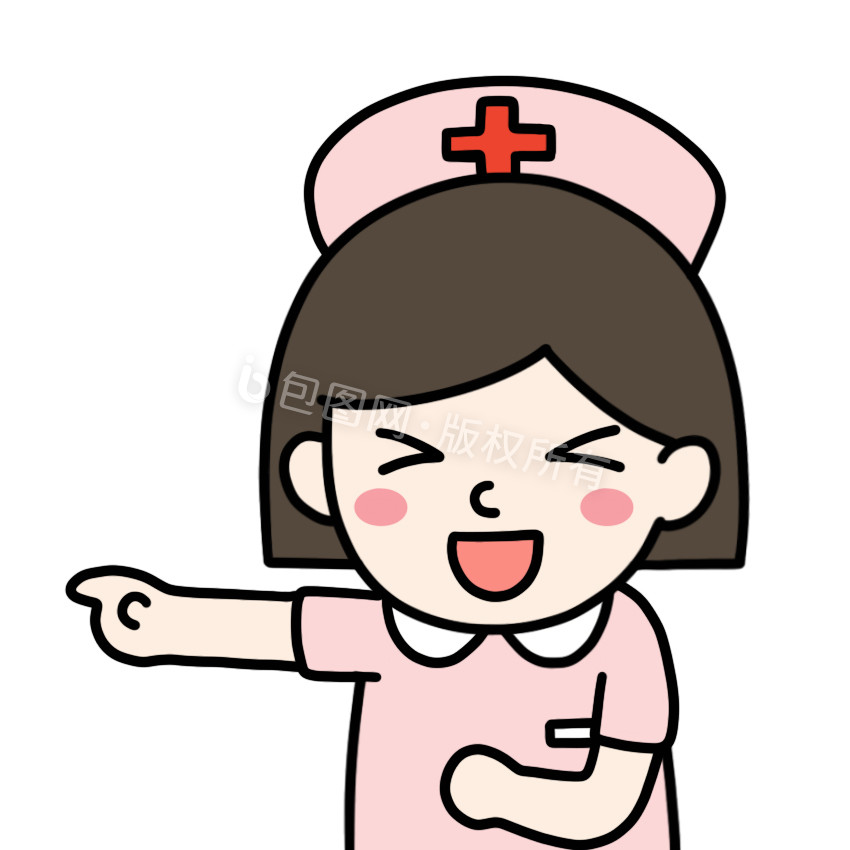护士哈哈哈表情包动图GIF图片