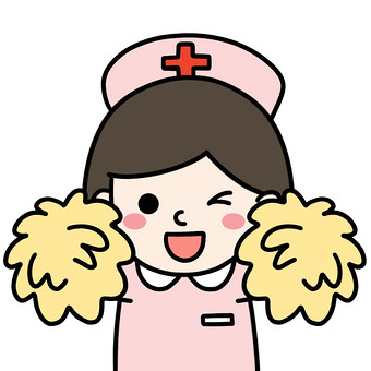 护士-加油表情包动图gif